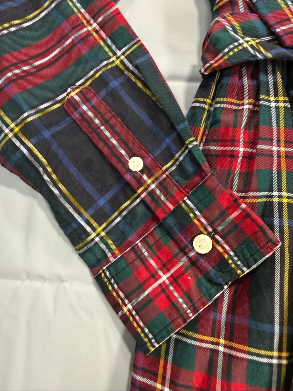 Girls Polo Ralph Lauren Tartan Plaid Belted Shirt Dress Size 10 NEW